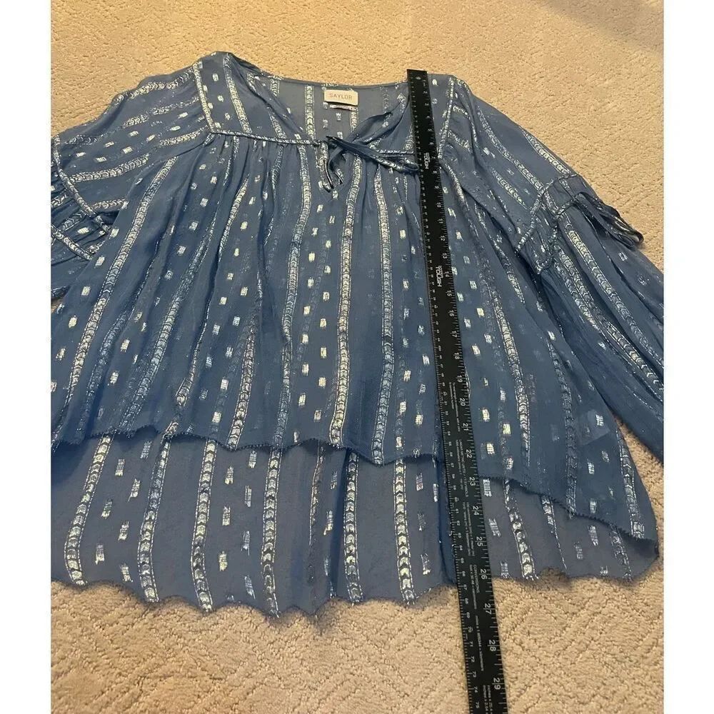 Saylor Poets Blouse - Picture 2 of 6